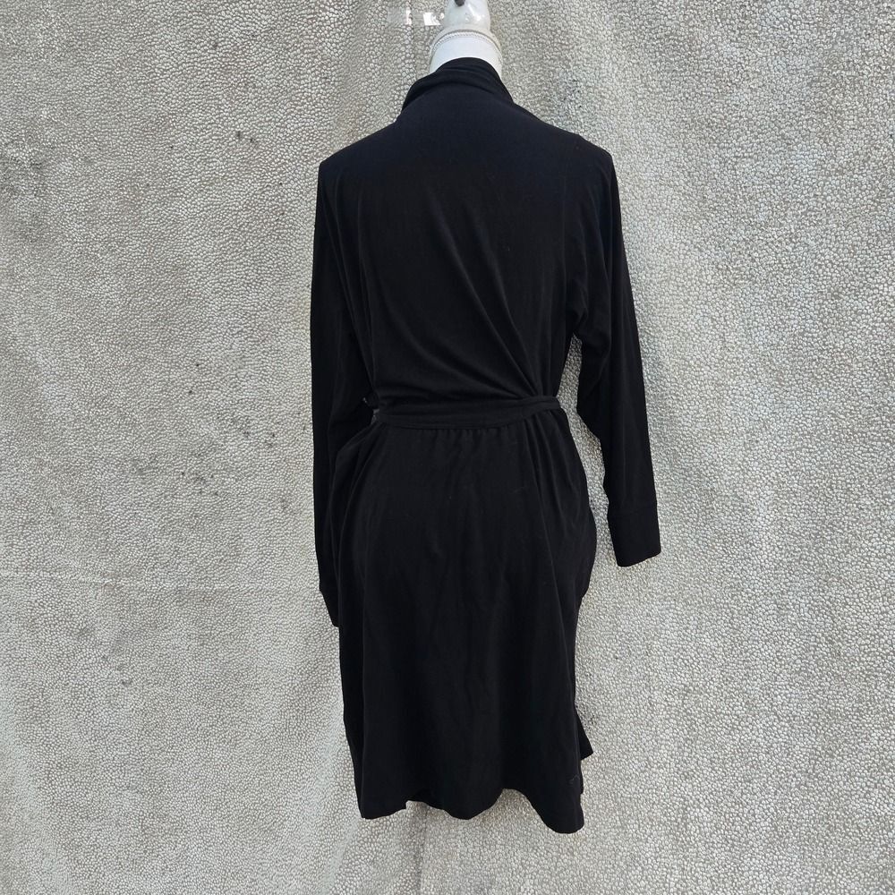 Tahari Elegant Black Women's Robe - Picture 3 of 11